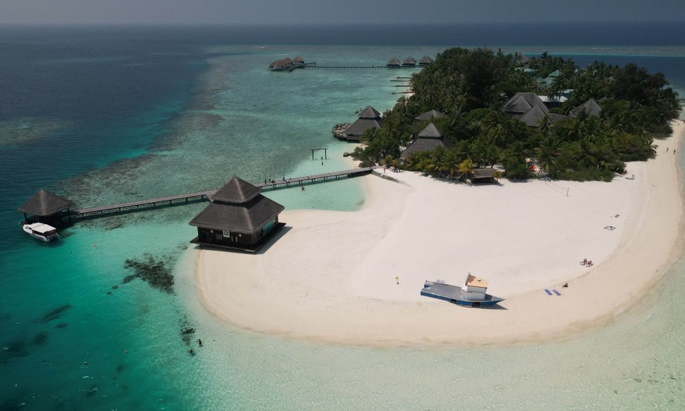 Eden od "resort otokov" na Maldivih