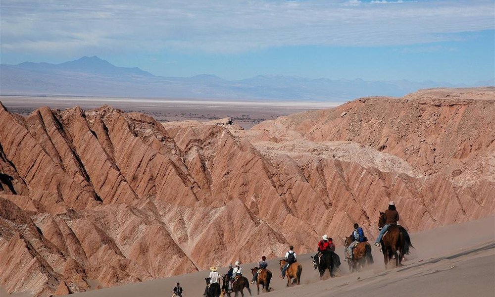 Naš izlet s konji po puščavi Atacama