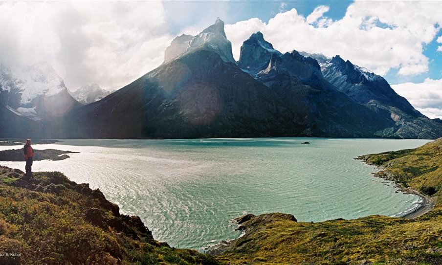 Pogled na osrednji del parka Torres del Paine, fotka A. Kobal