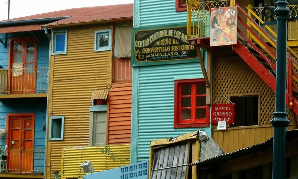 Boca, pisani delavski predel Buenos Airesa