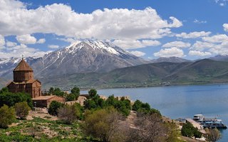 Otok Akdamar na jezeru Van.