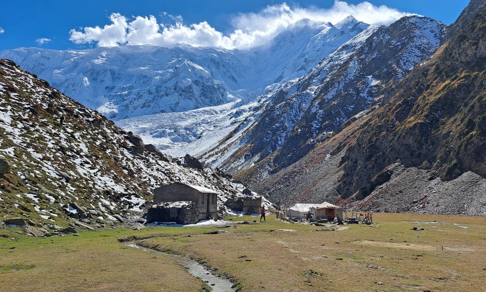 Rakaposhi base camp.