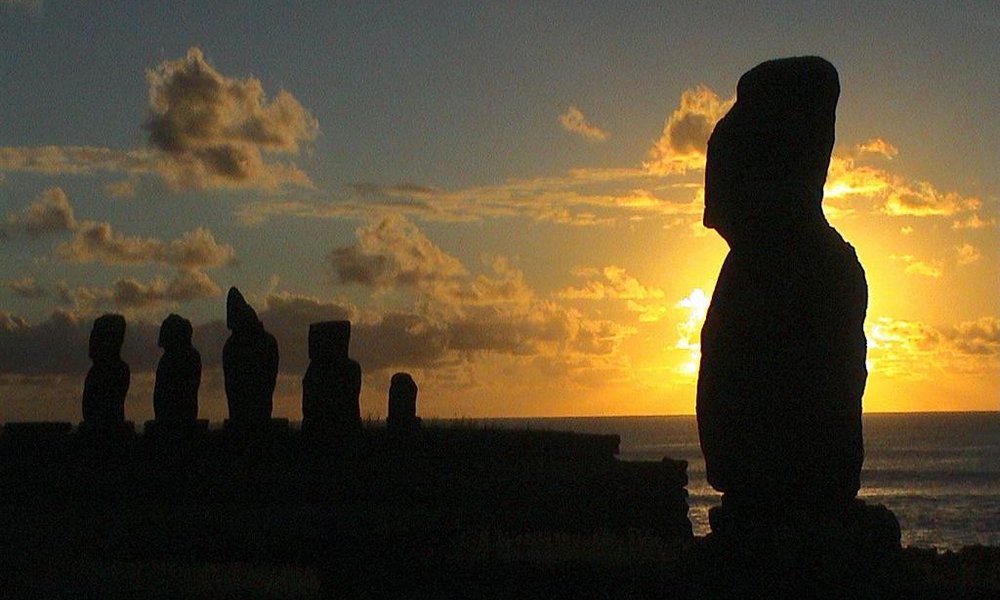 MogoÄni moai, zaÅ¡Äitniki prebivalcev otoka, Rapa Nui