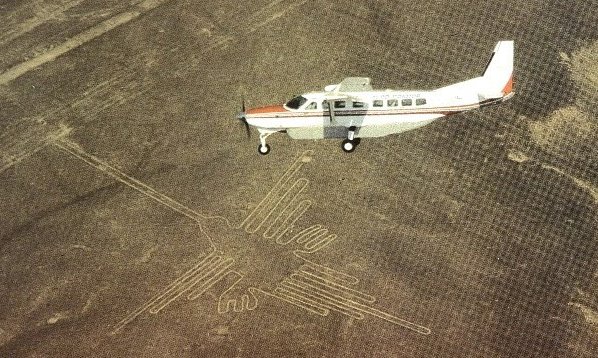 Z letalom nad linijami Nazca