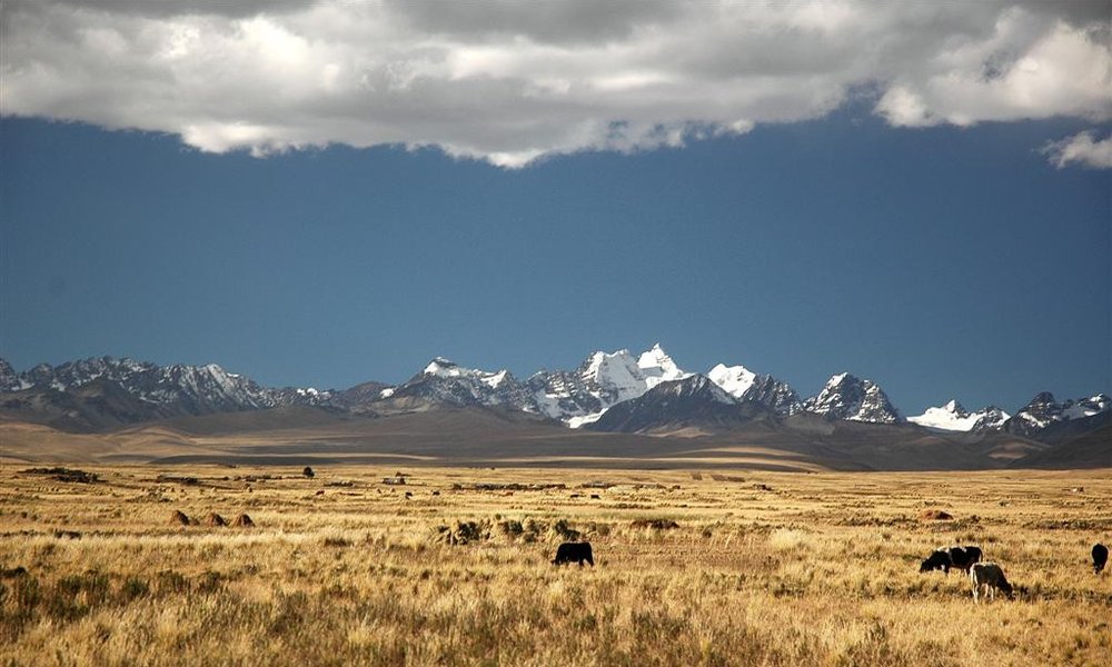 S poti ob jezeru Titicaca