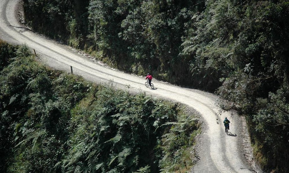Spust po cesti smrti, Bolivija