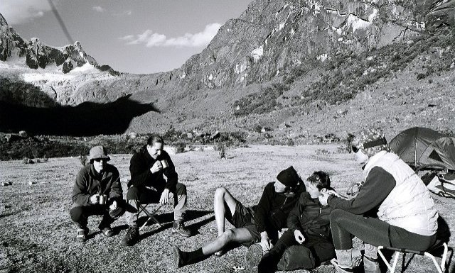 Rileksing v pogorju Huayhuash