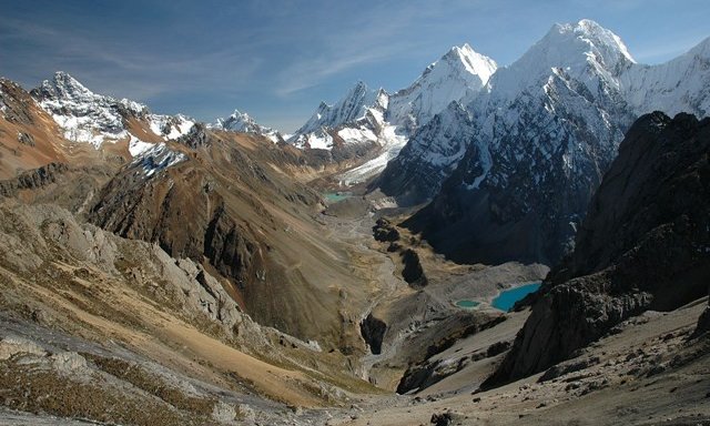 Pogled na osrÄje gorovja Huayhuash