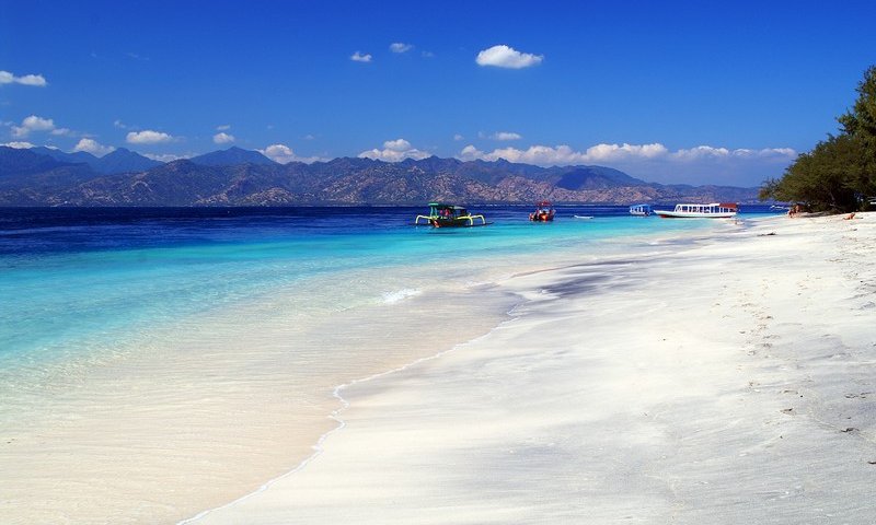 Gili Trawangan ponuja smisel življenja v Indoneziji