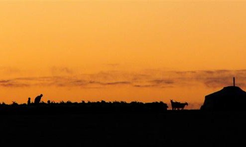 Ena pozno popoldanska, na poti v Gobi