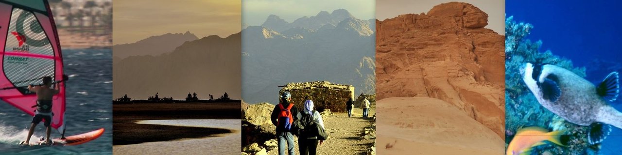 Egipt: Sinaj (Dahab) za aktivne potnike