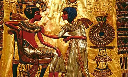 Iz bogate muzejske zbirke, Tutankamonov prestol