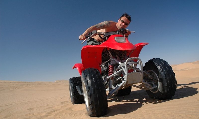 Pojanje s quadbajki je hajlajt za staro in mlado