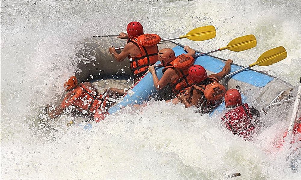 Najbolj nor rafting ever, Zambezi