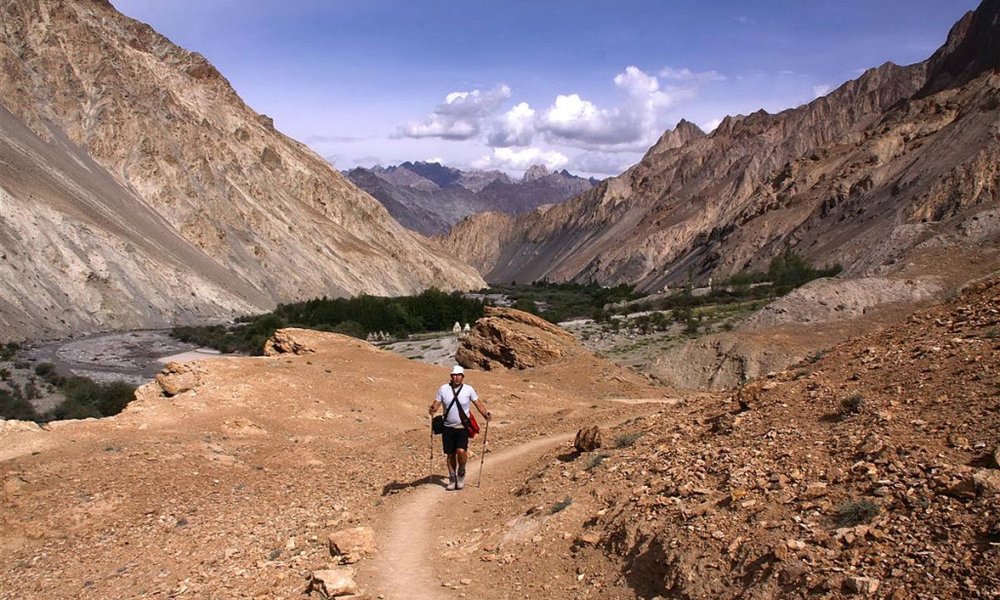 Suhe doline in soteske s treka v Ladaku