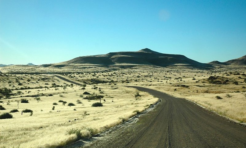 Tipična pokrajina s poti