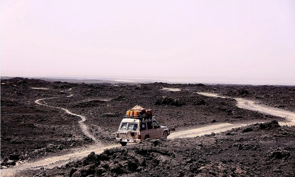 Avantura v puščavi in vulkanskem področju depresije Danakil