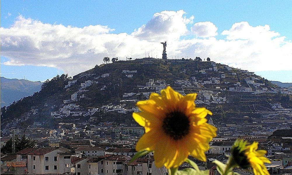 Prestolnica Quito, tako visoko, da ti vzame sapo