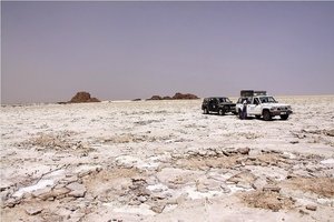 Slano jezero v Danakilu