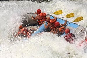 Rafting po Zambeziju