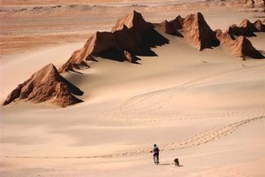 Puščava Atacama, malo na konjih, malo na kolesu, Čile