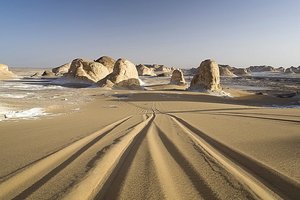 Bela puščava, Egipt