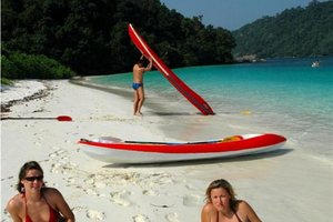 Kajakiranje in z barko po jugu Burme