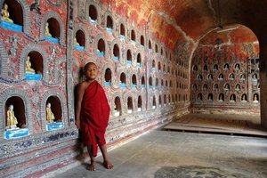 Mladi menihi in kipci bude, Burma