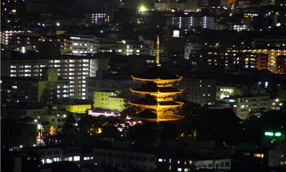 Kyoto ponoči