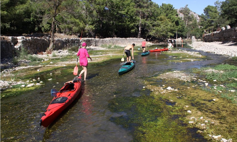 S kajaki okoli Olymposa