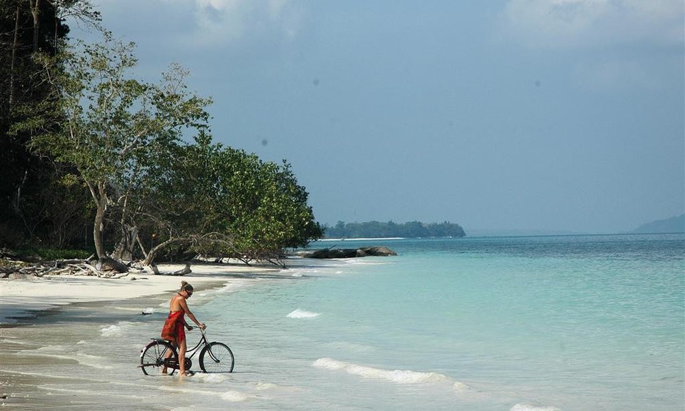 Izlet s kolesi po Havelocku, Andamani