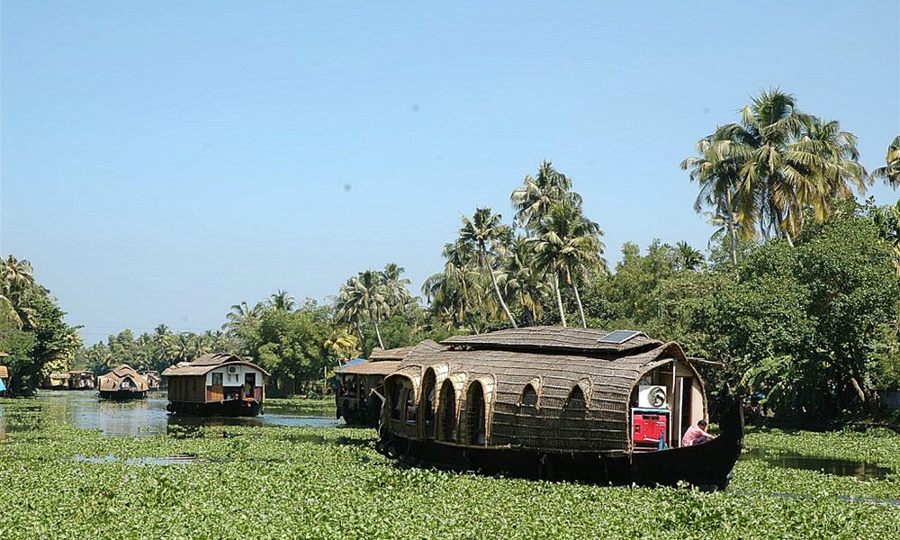 Riževa barka, Kerala