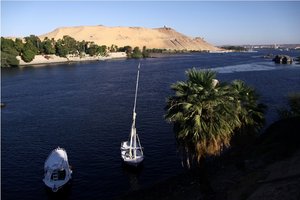 S feluko po Nilu, Egipt