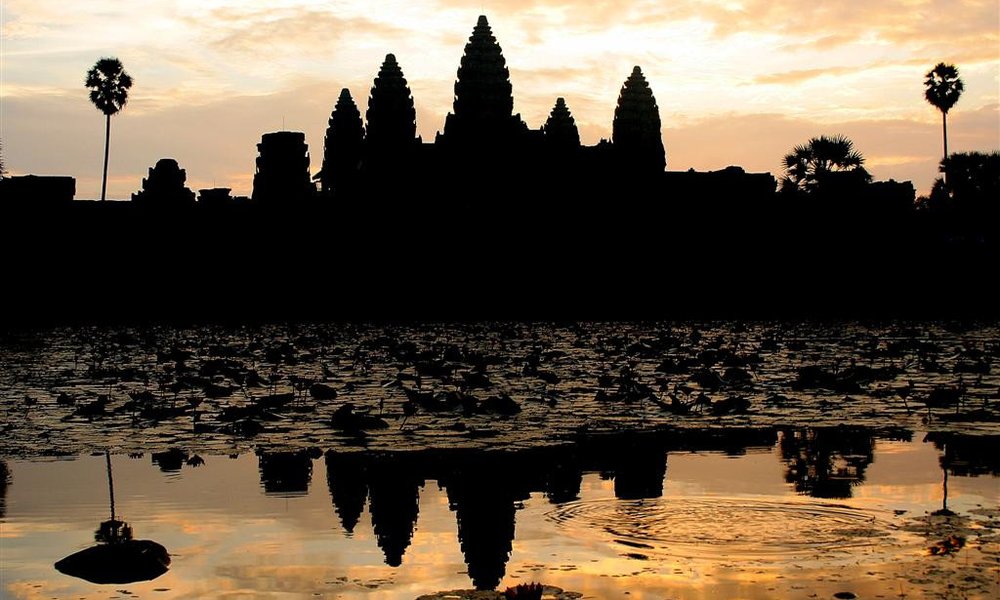 Angkor Wat, sončni vzhod