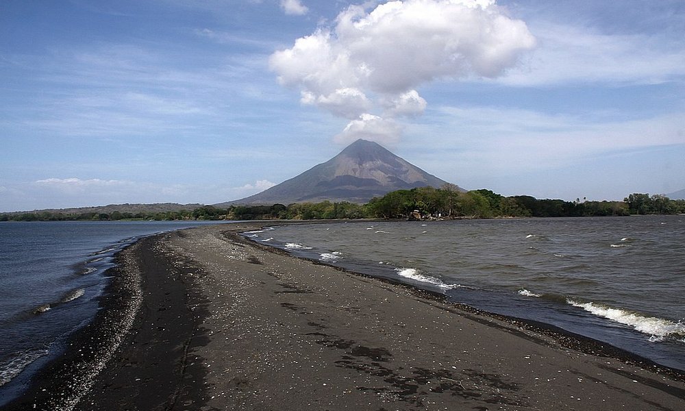 Otok Ometepe in vulkan Concepcion