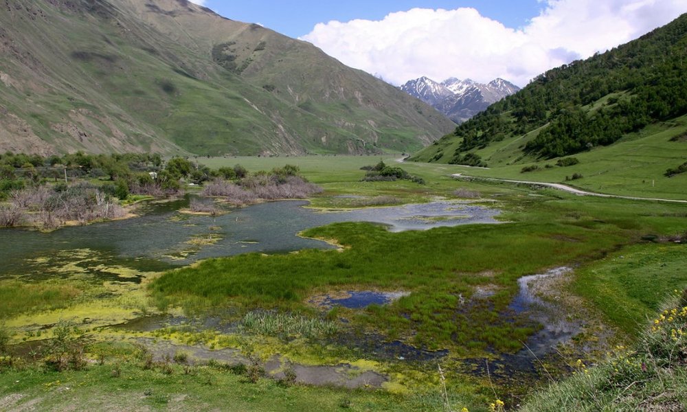 Pokrajina na kolesarskem izletu