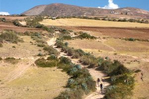 Okolica Cusca in lep kolesarski spust