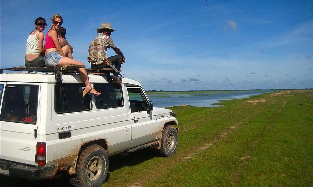 Z jeepi po močvirnem Los Llanosu