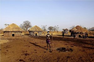 Pri Mursijih v dolini reke Omo, Etiopija