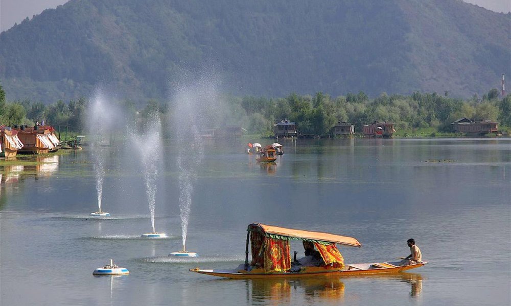 Jezero Dal, Srinagar, Kašmir