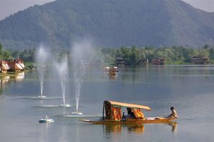 Jezero Dal, Srinagar, Kašmir