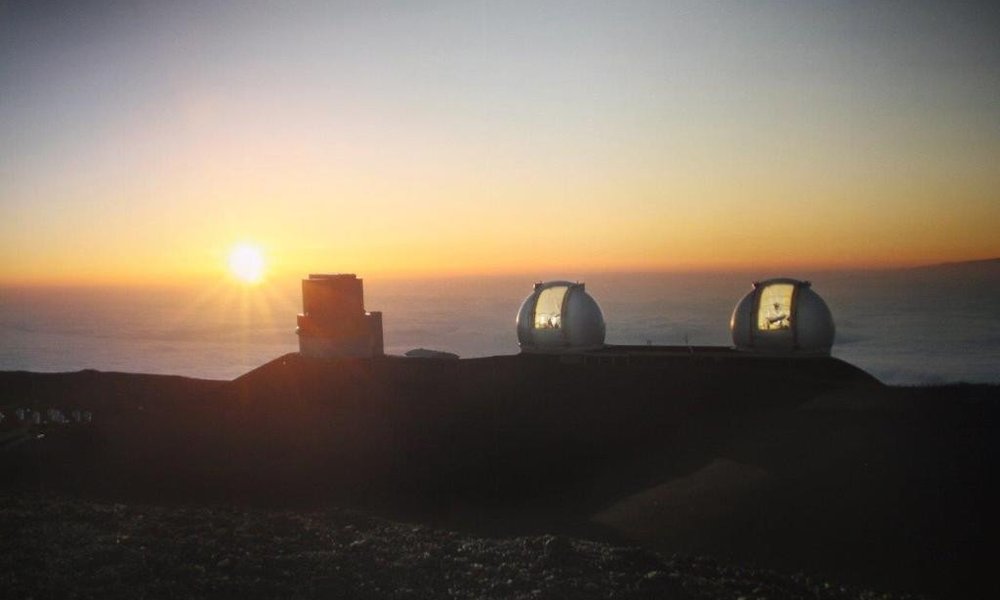 Astronomska opazovalnica na vrhu gore Mauna Kea