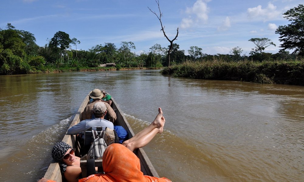 Z drevaki po rekah Moskitie