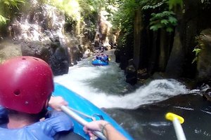 Indonezija, rafting med riževimi polji
