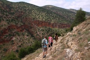 Maroko: treking okoli slapu Ouzud