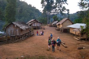 Tajska: spanje pri lokalnem plemenu