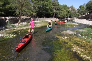Turčija: kajakiranje na plaži Olympos