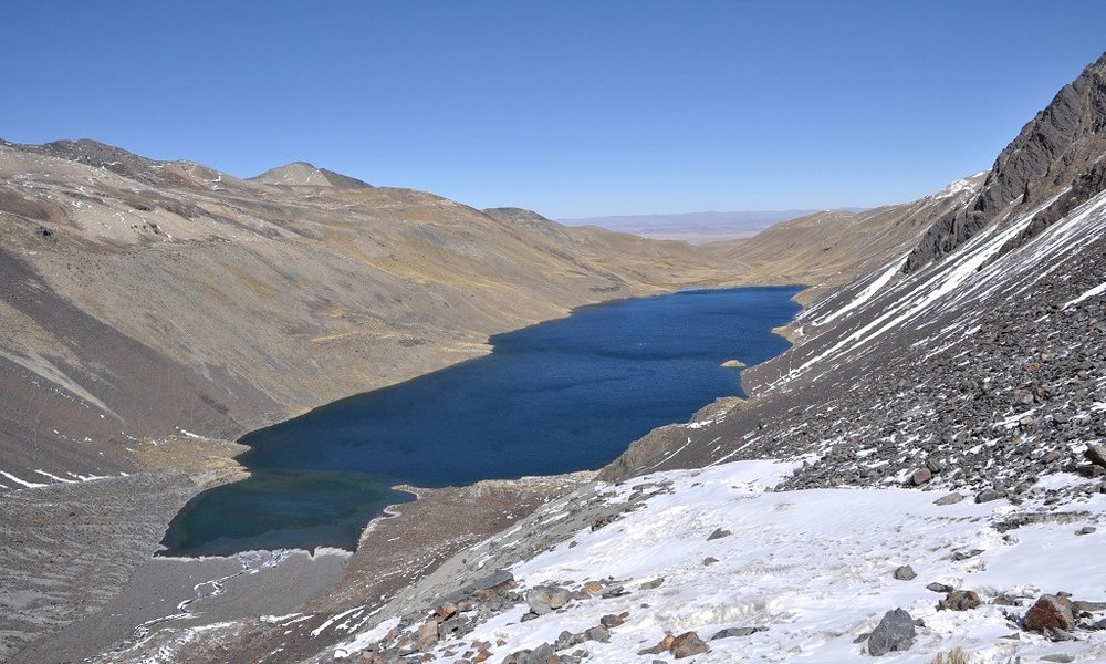 Jezero na treku po C. Real
