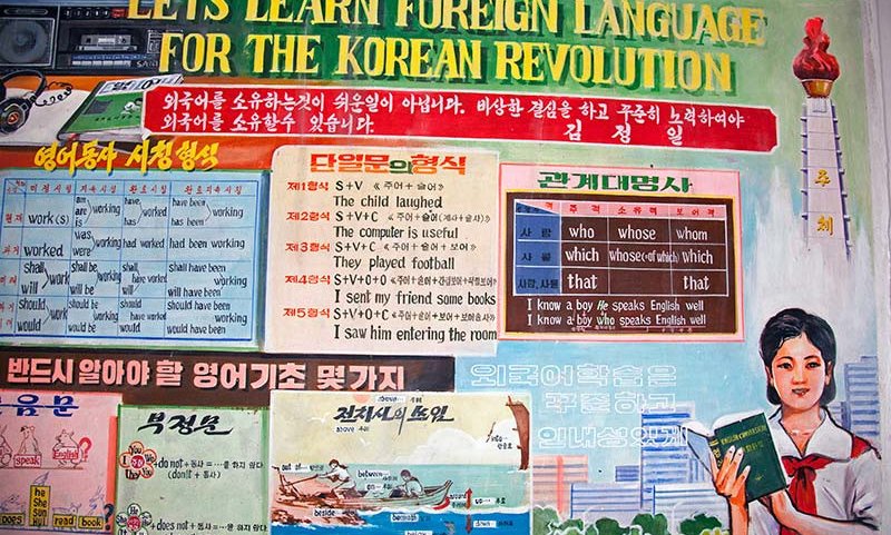 Pa se dajmo učiti še malo tujega jezika...