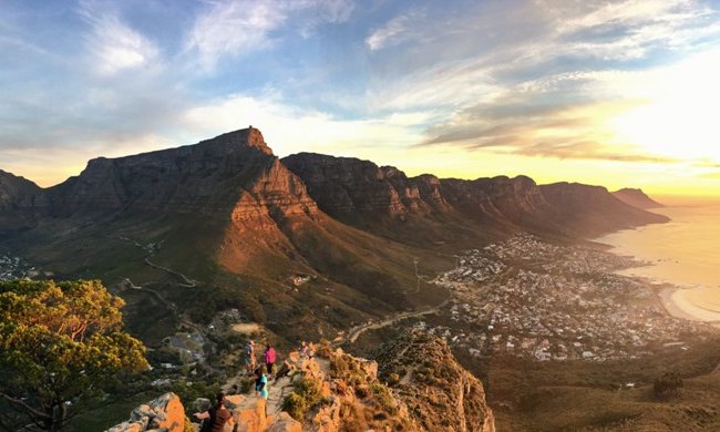 Pogled na najlepše afriško mesto - Capetown